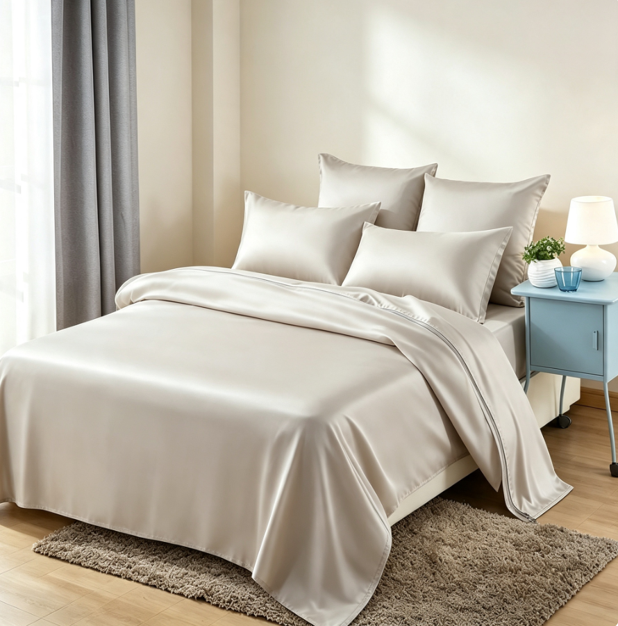 Drap‑housse protège‑matelas en Tencel imperméable anti‑taches, anti‑acariens, élastique renforcé pour matelas épais, lavable en machine