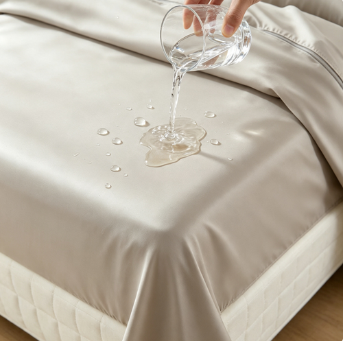 Drap‑housse protège‑matelas en Tencel imperméable anti‑taches, anti‑acariens, élastique renforcé pour matelas épais, lavable en machine
