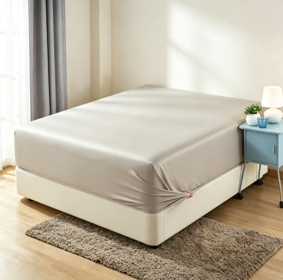 Drap‑housse protège‑matelas en Tencel imperméable anti‑taches, anti‑acariens, élastique renforcé pour matelas épais, lavable en machine